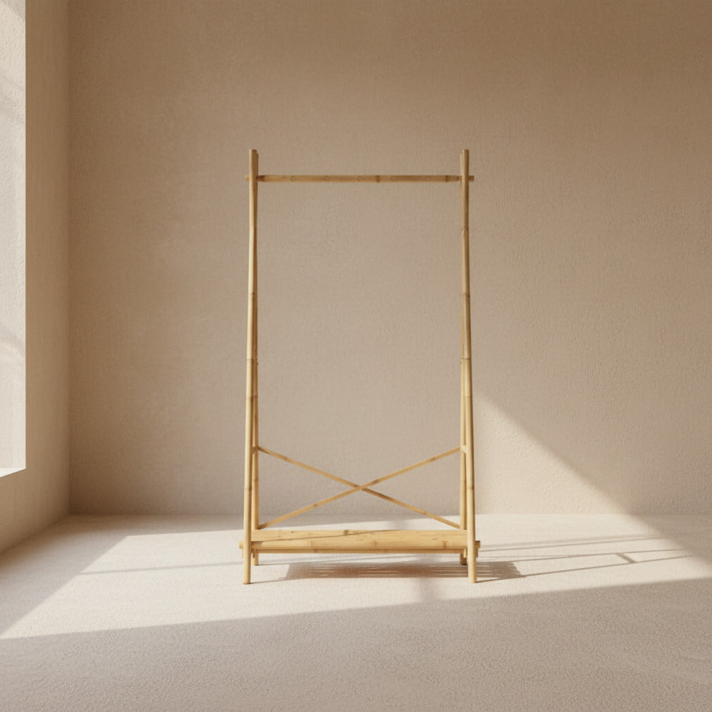 BAMBOO COAT RACK