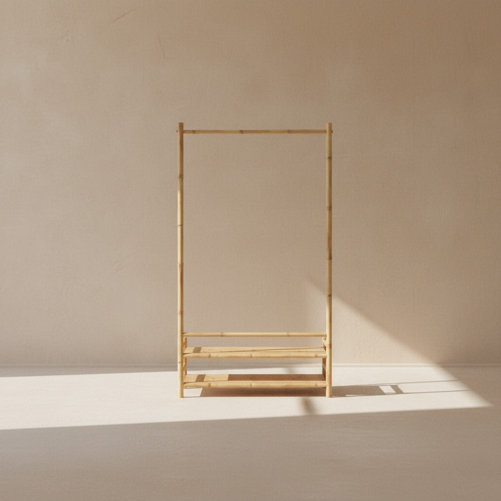 BAMBOO COAT RACK