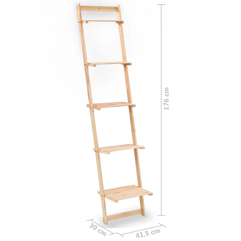 CEDAR LADDER SHELF