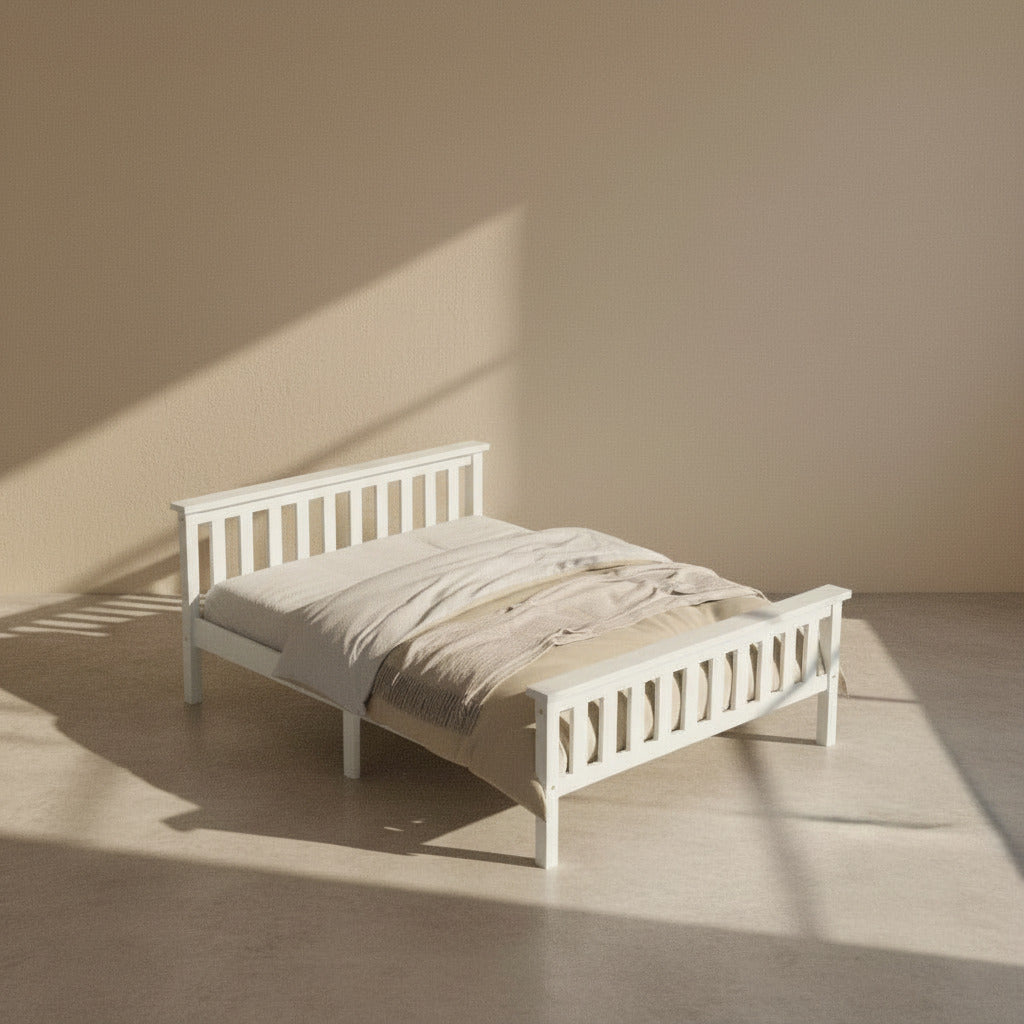 BED FRAME SOLID WOOD