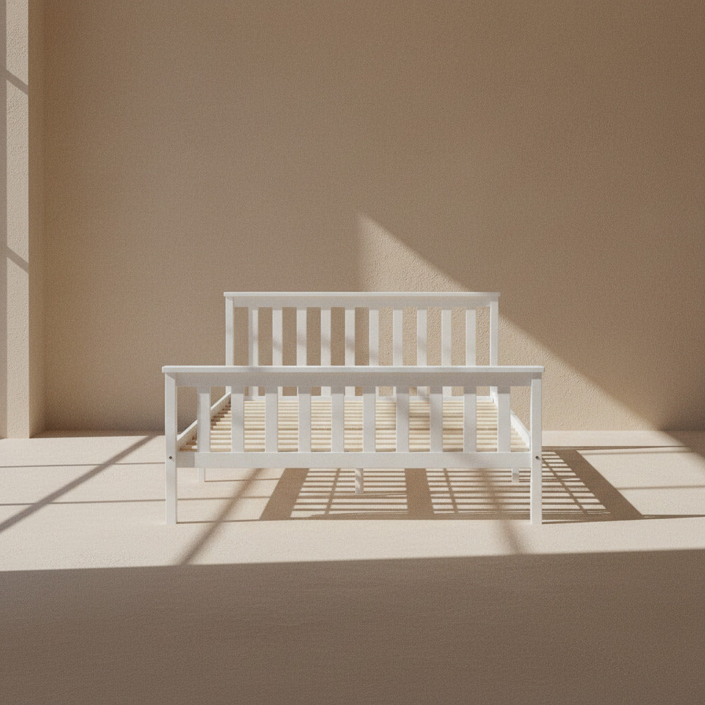 BED FRAME SOLID WOOD