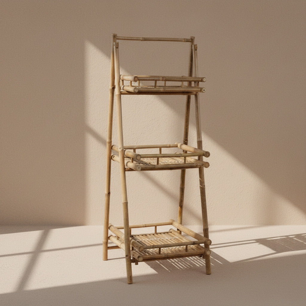 BAMBOO PLANT STAND