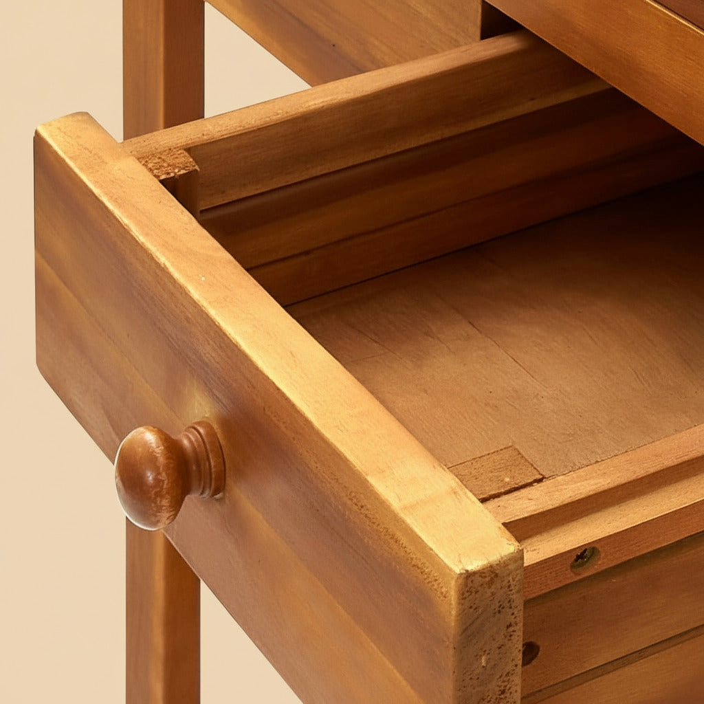 ACACIA SERVING TROLLEY