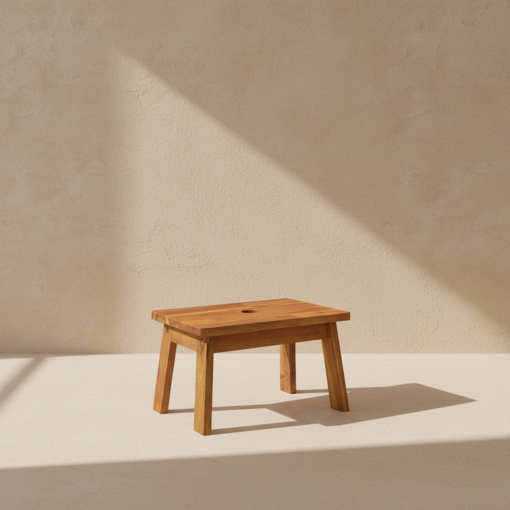 ACACIA STEP STOOL
