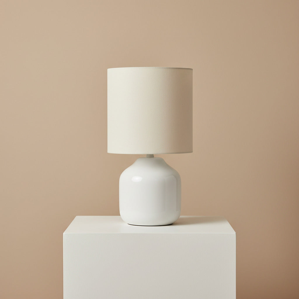 CERAMIC LAMP 14X26X14