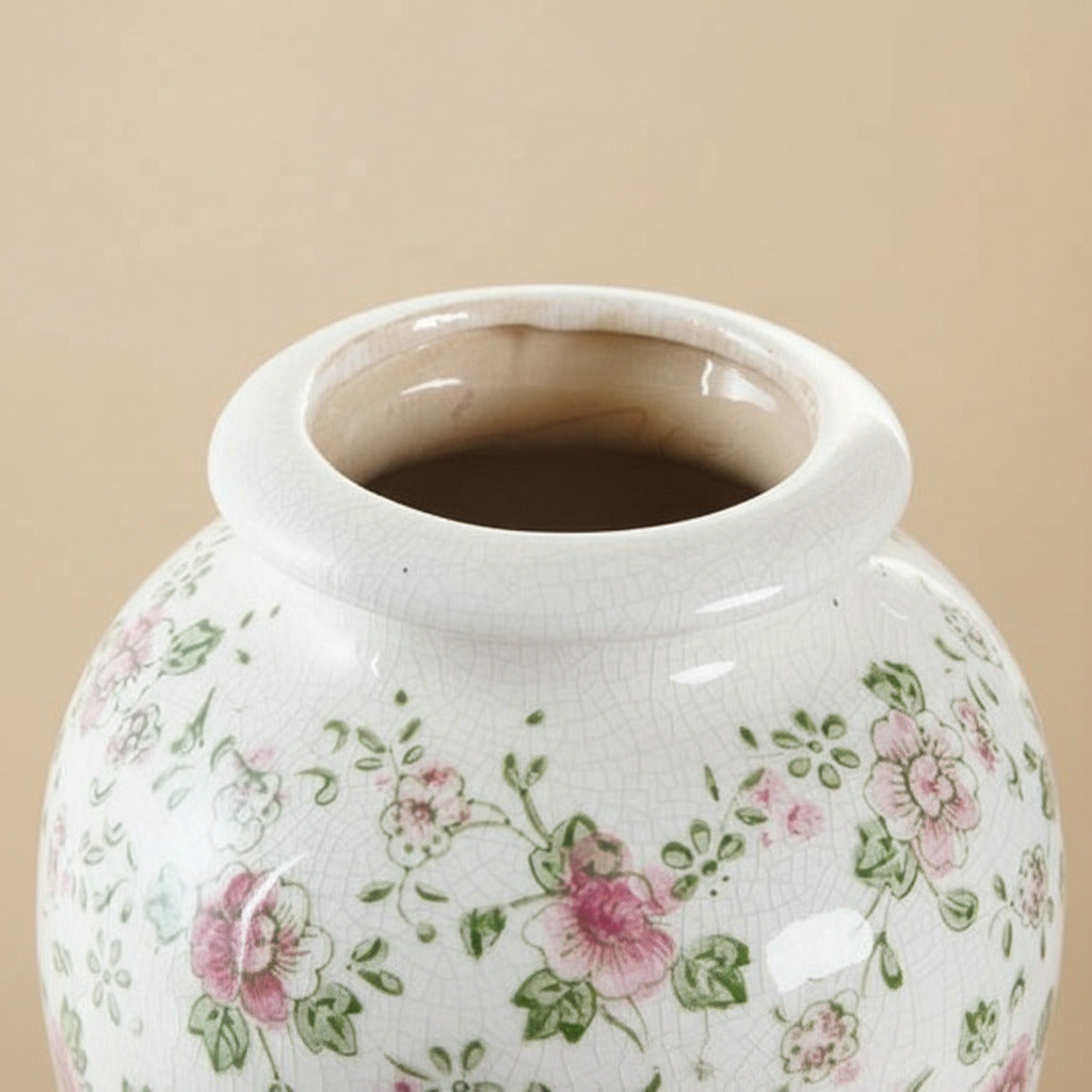 STONEWARE PATTERN VASE