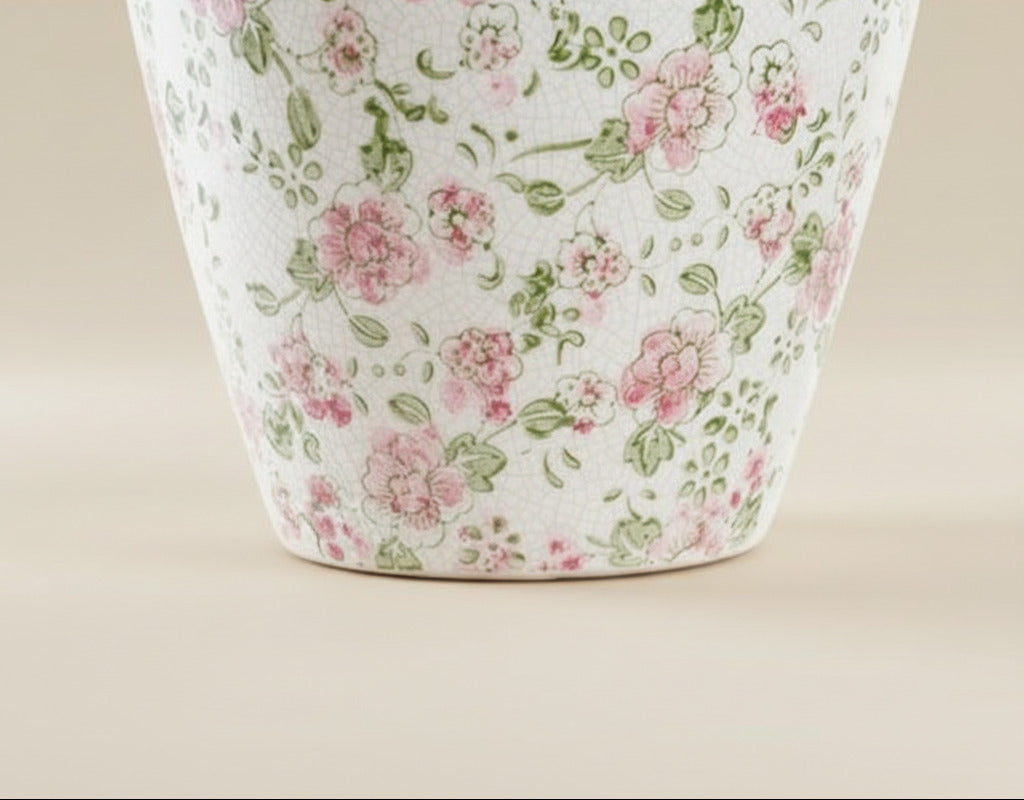 STONEWARE PATTERN VASE