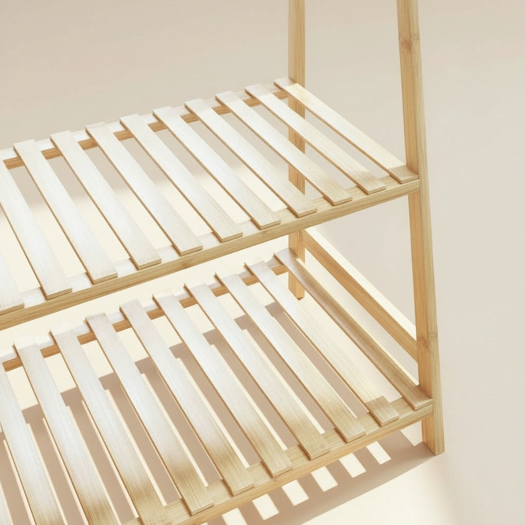 BAMBOO COAT RACK
