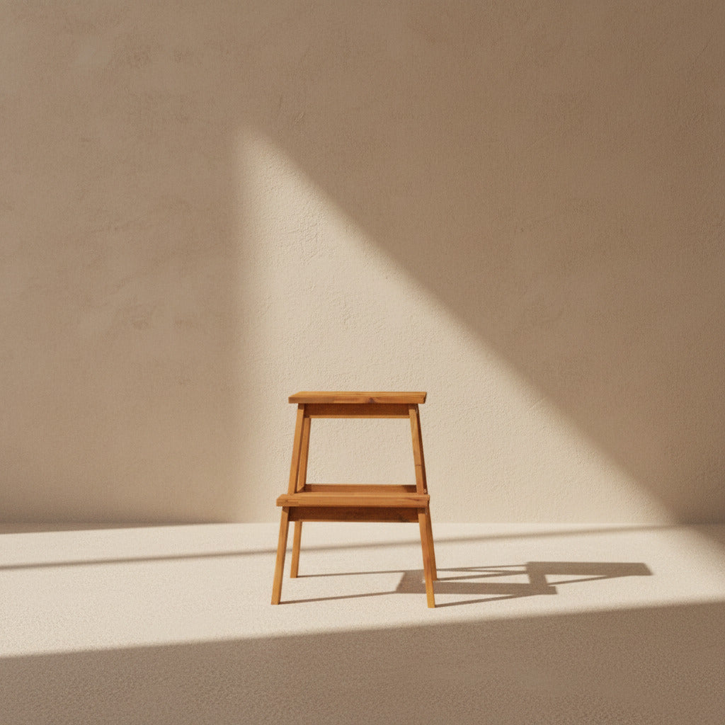 ACACIA STEP STOOL