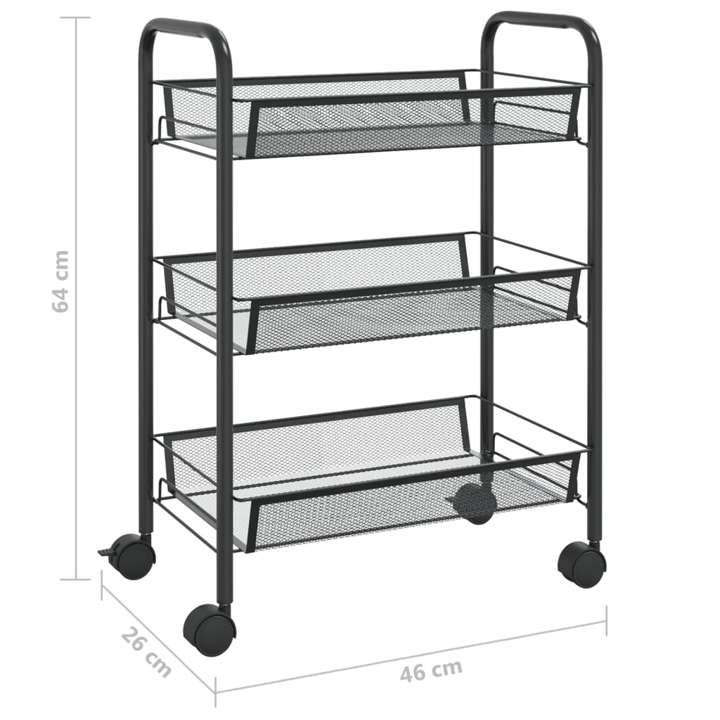 IRON KITCHEN TROLLEY