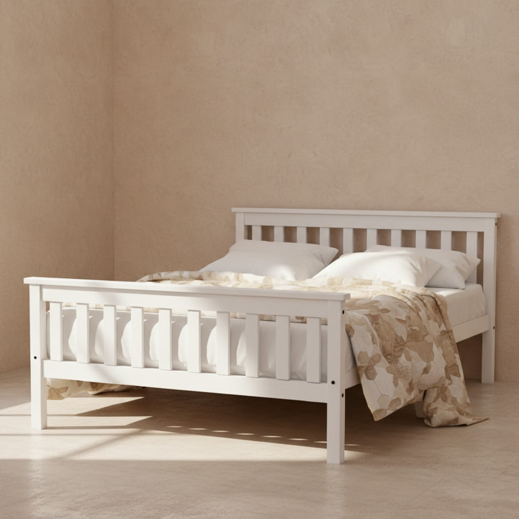 BED FRAME SOLID WOOD