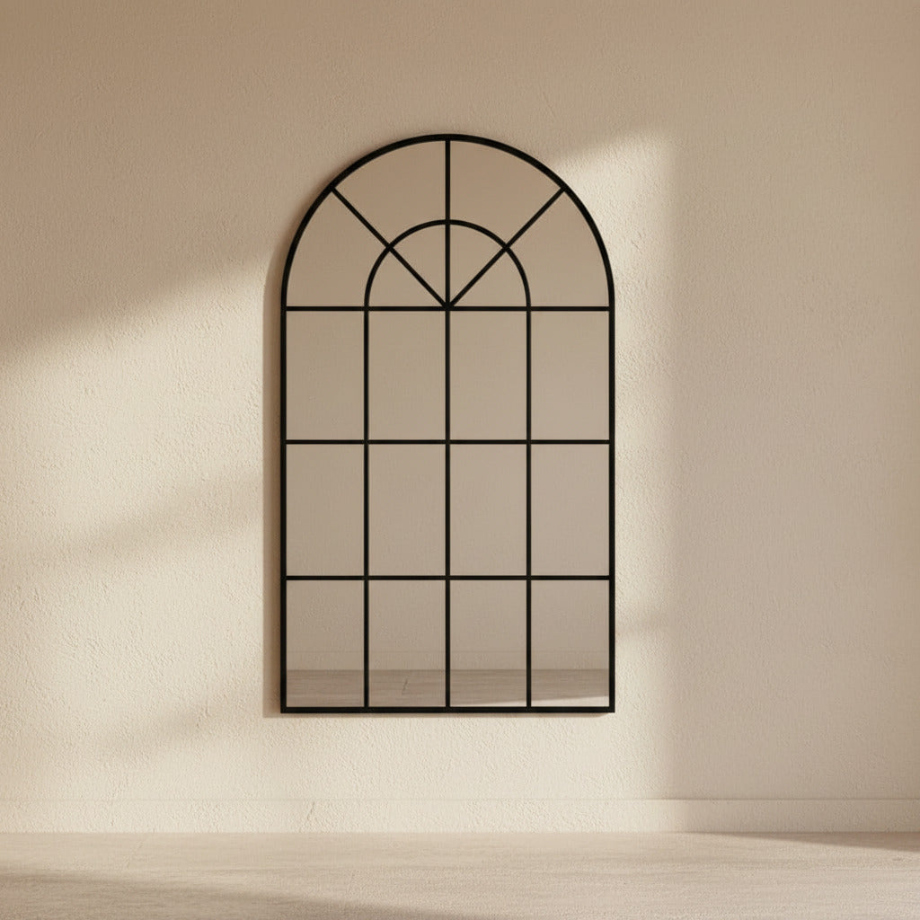 Wall Mirror Curved Iron