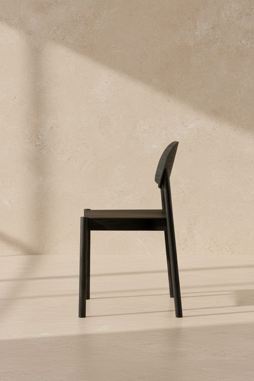 CITIZEN DINING CHAIR OAK AND PLAYWOOD