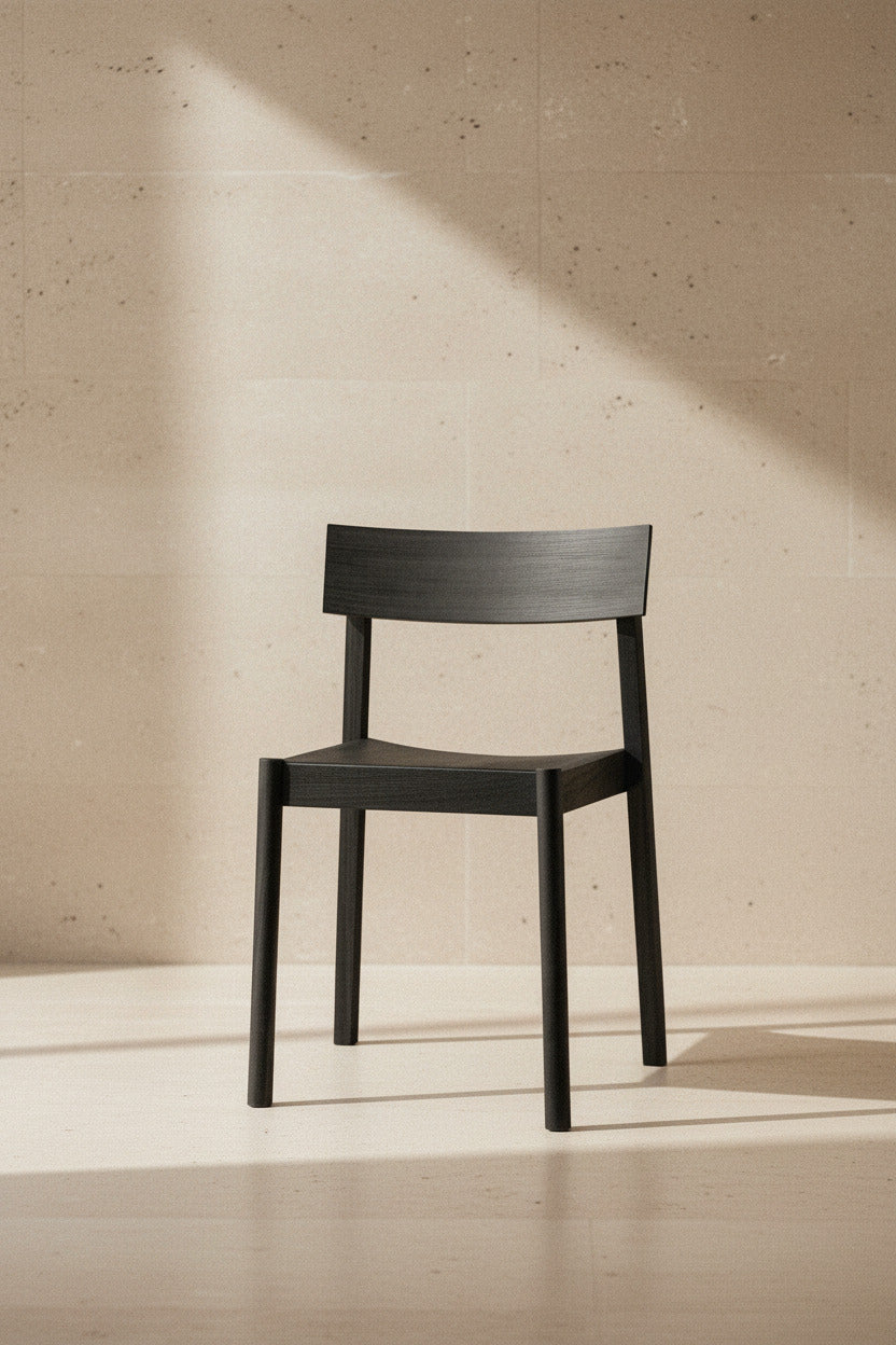 CITIZEN DINING CHAIR OAK AND PLAYWOOD