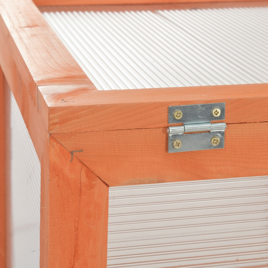 WOOD GREENHOUSE CABINET