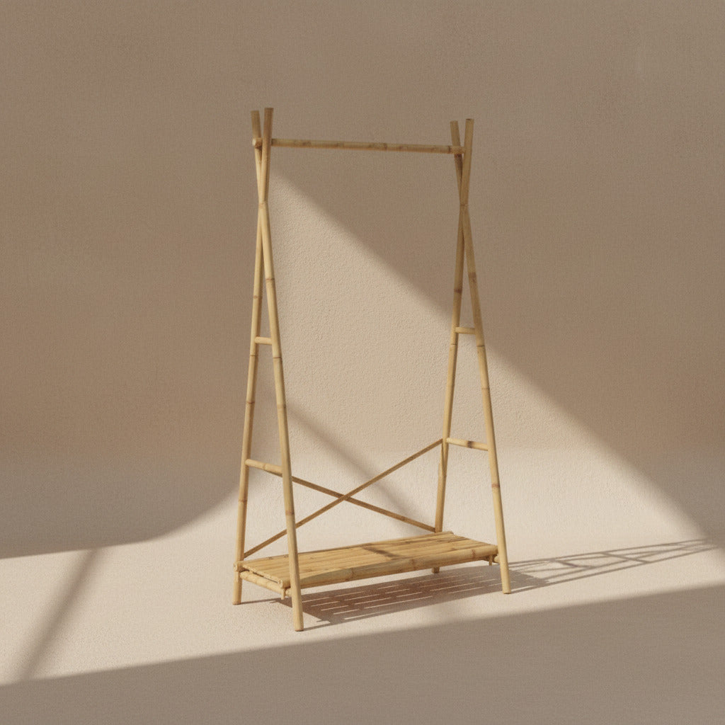 BAMBOO COAT RACK