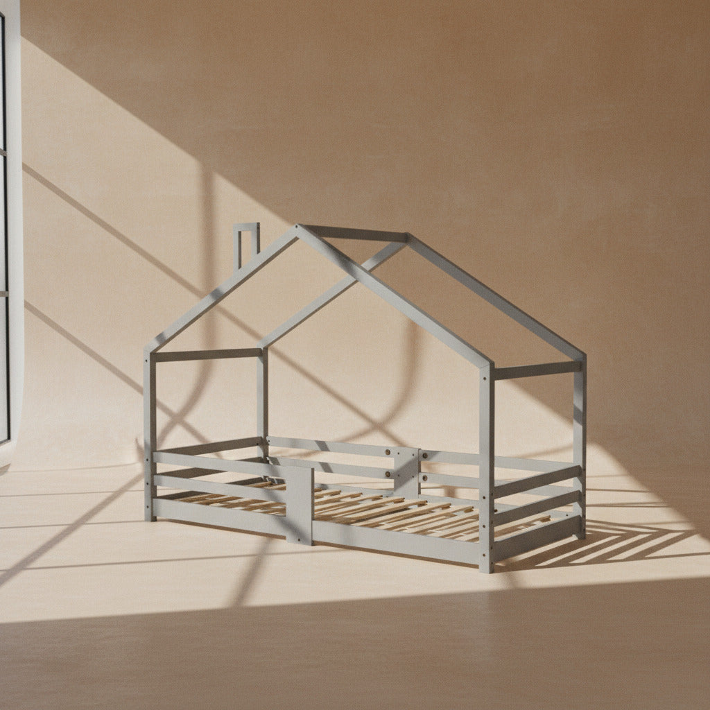 PINE CHILDRENS'S HOUSE BED