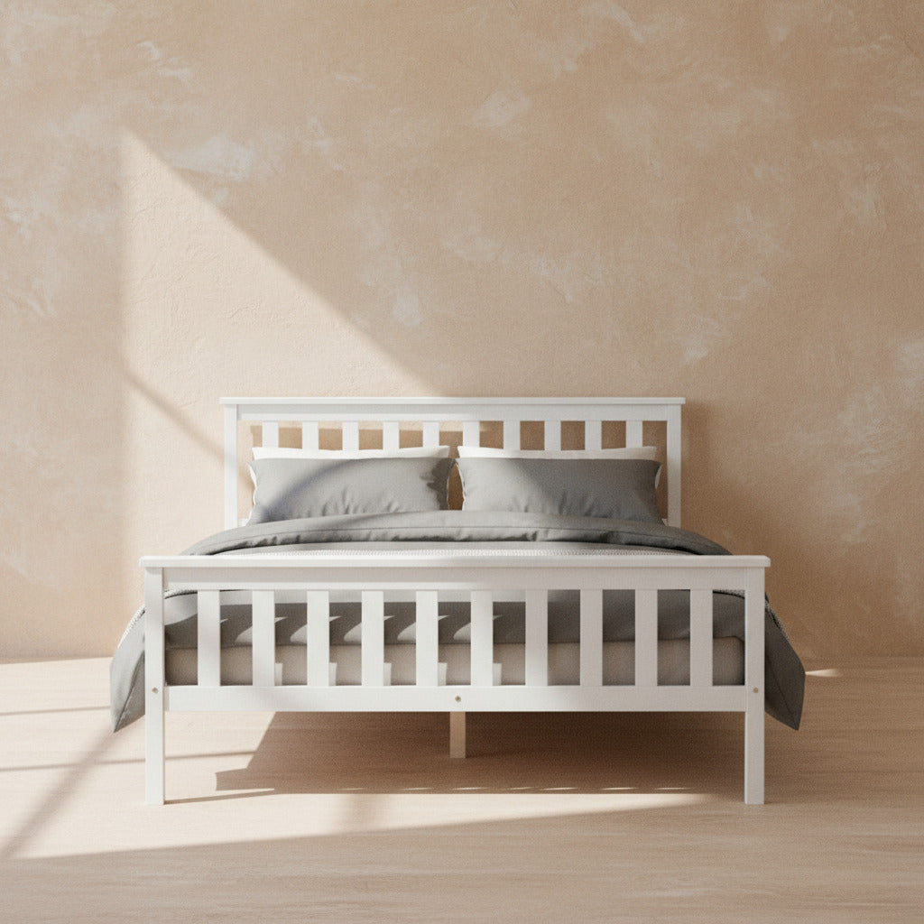 BED FRAME SOLID WOOD