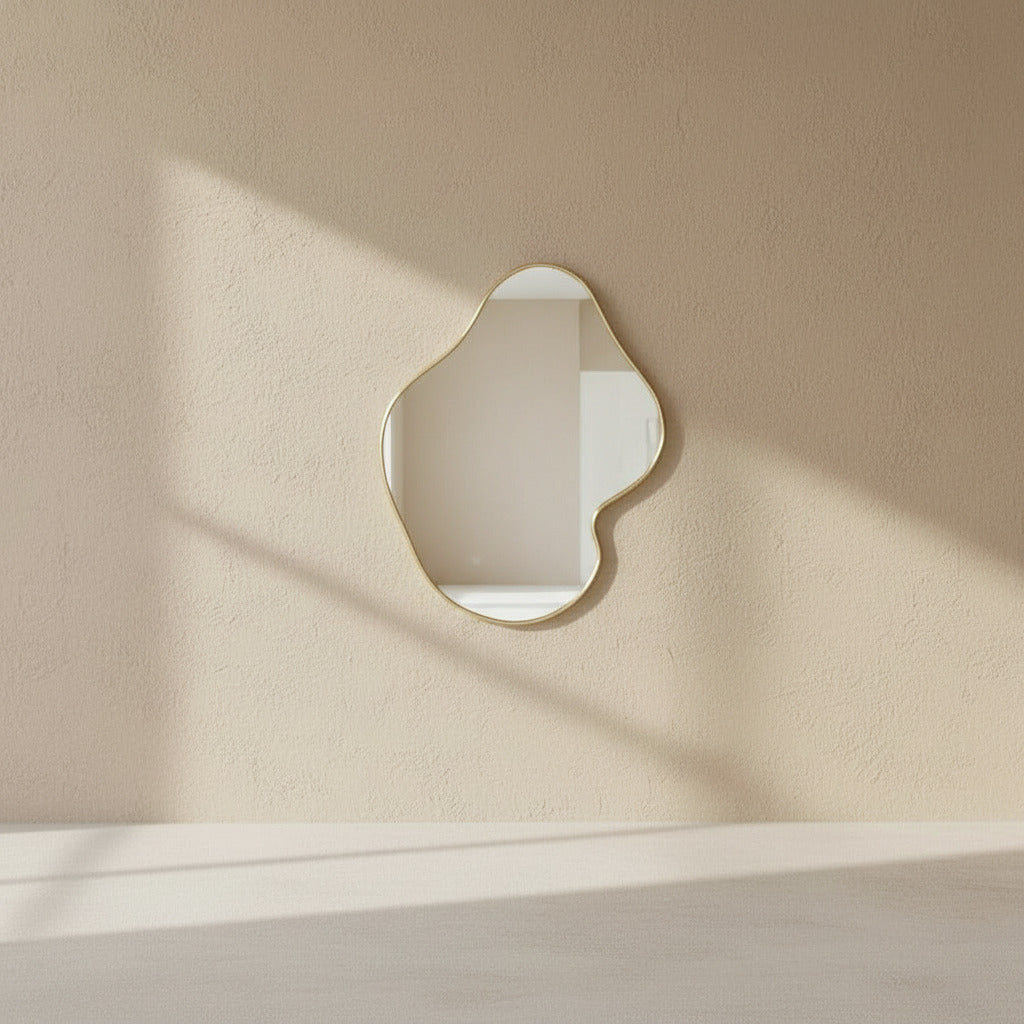 IRREGULAR SHAPED WALL MIRROR
