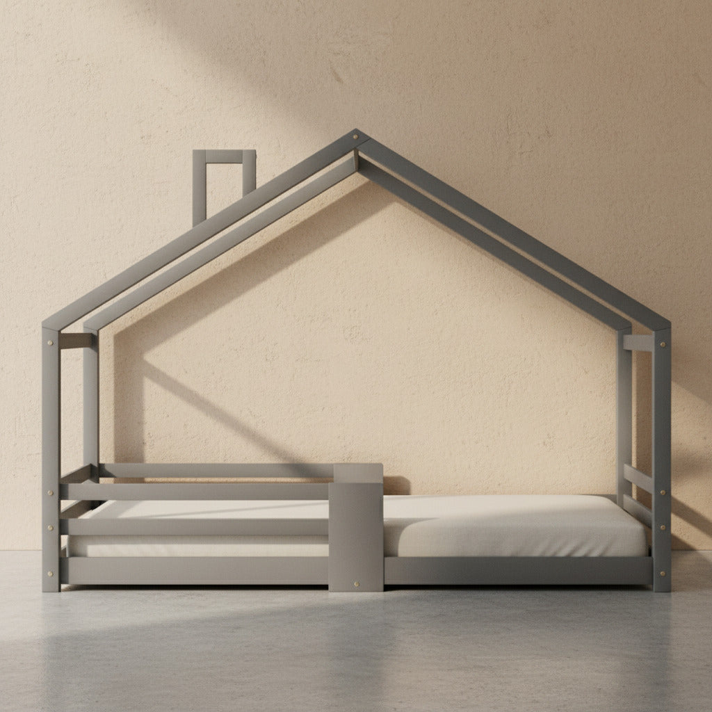 PINE CHILDRENS'S HOUSE BED