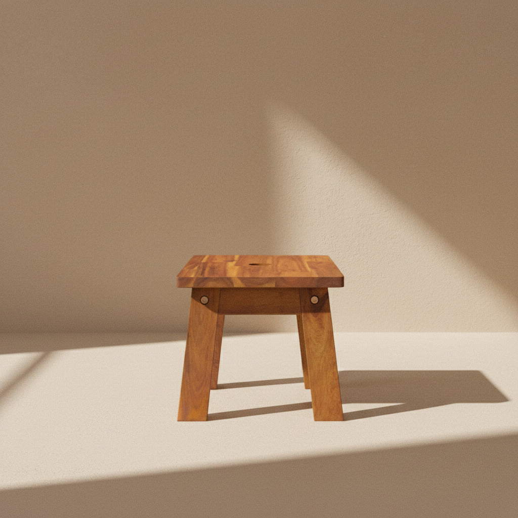 ACACIA STEP STOOL