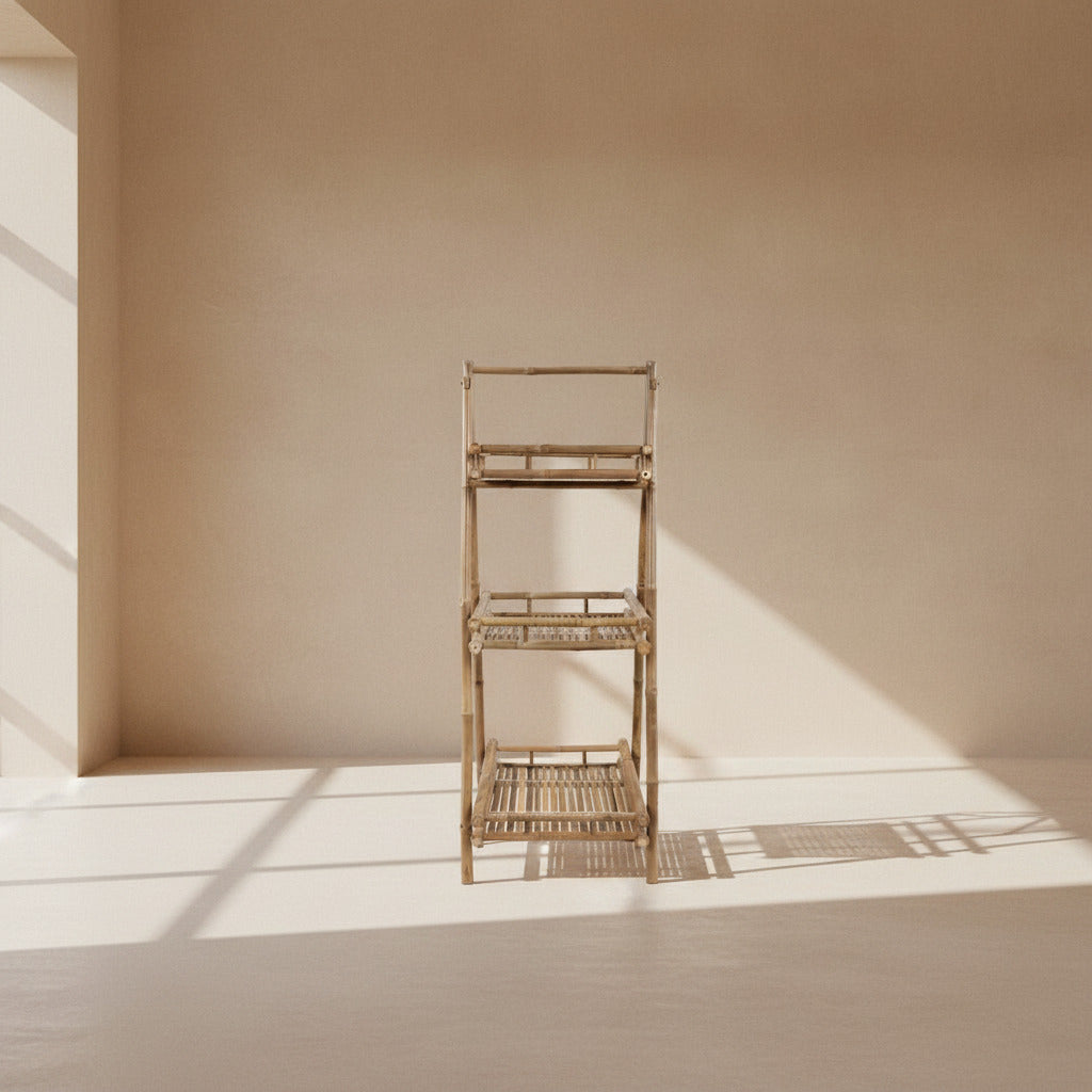BAMBOO PLANT STAND