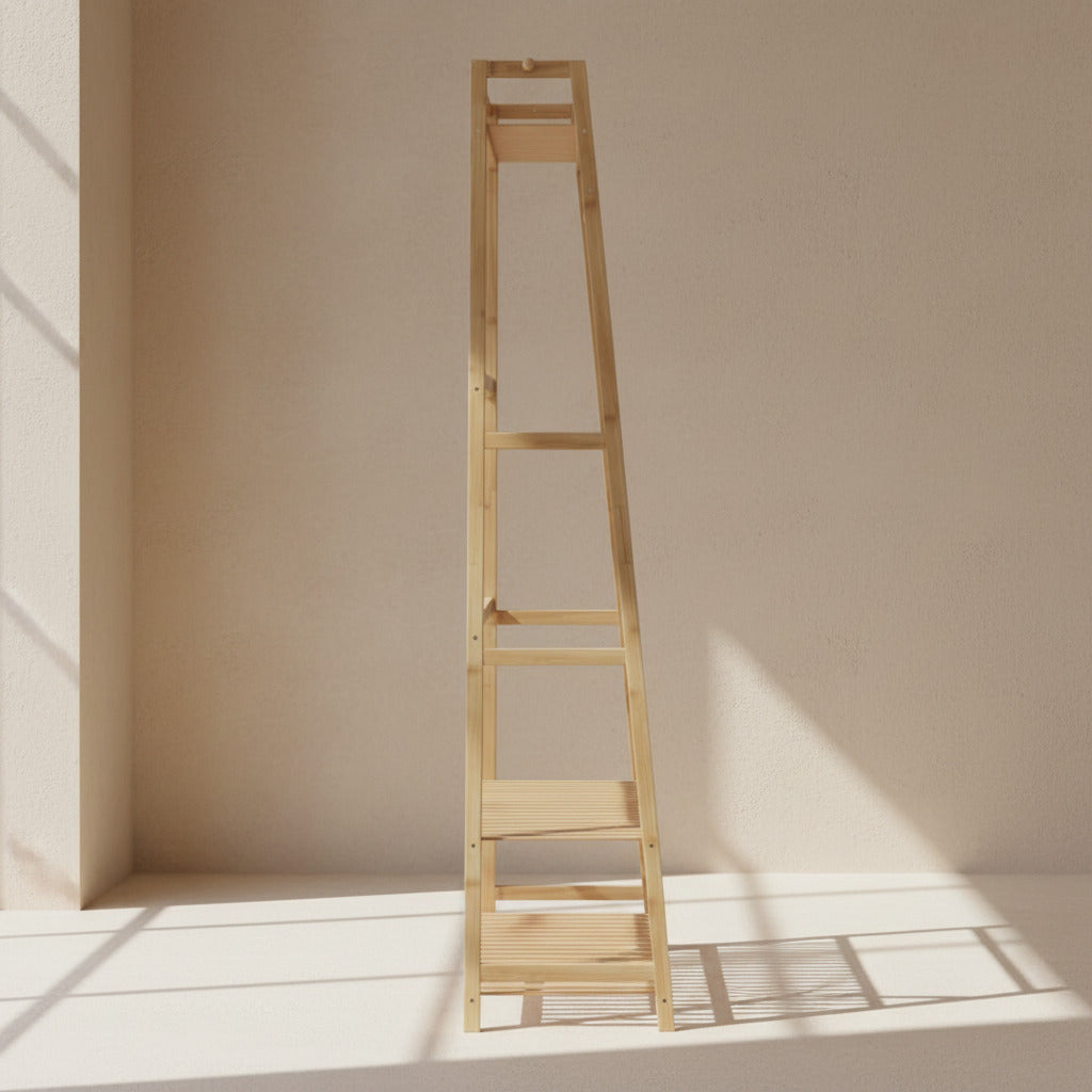 BAMBOO COAT RACK
