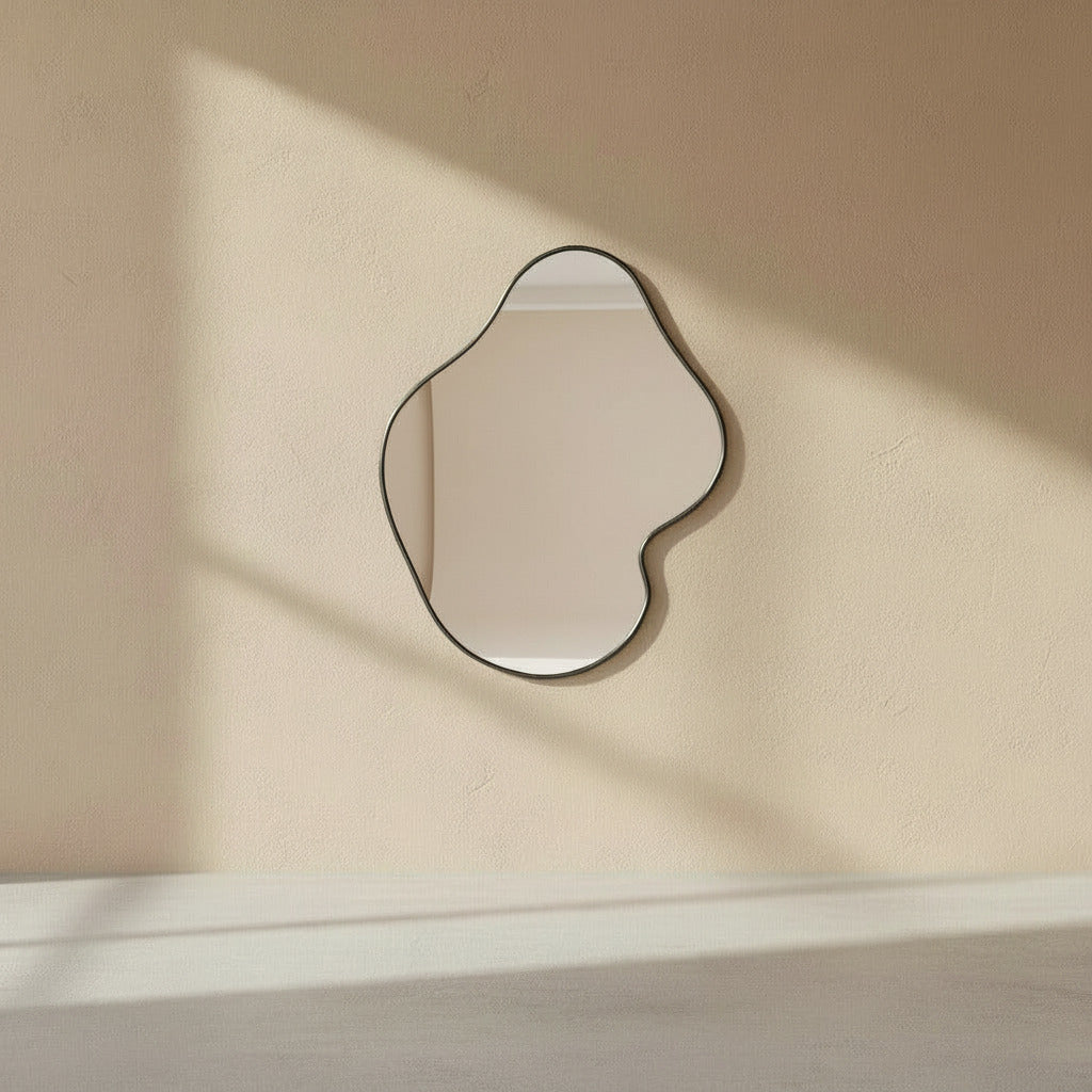 IRREGULAR SHAPED WALL MIRROR