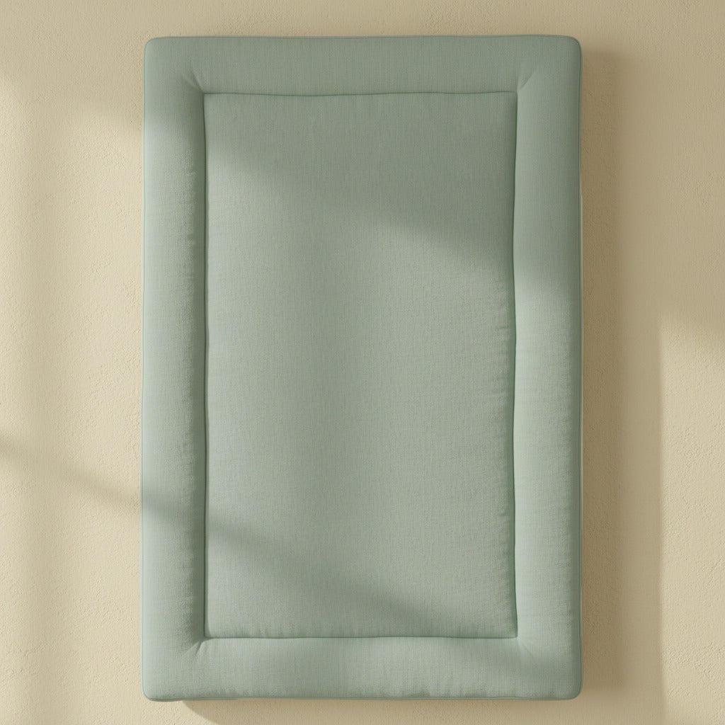 ORGANIC COTON QUILT GREEN