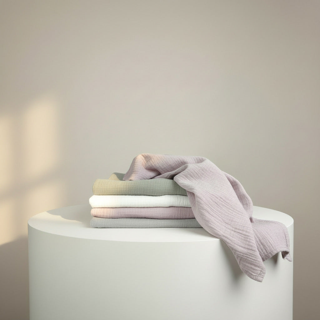 MUSLIN BATHROOM TOWEL
