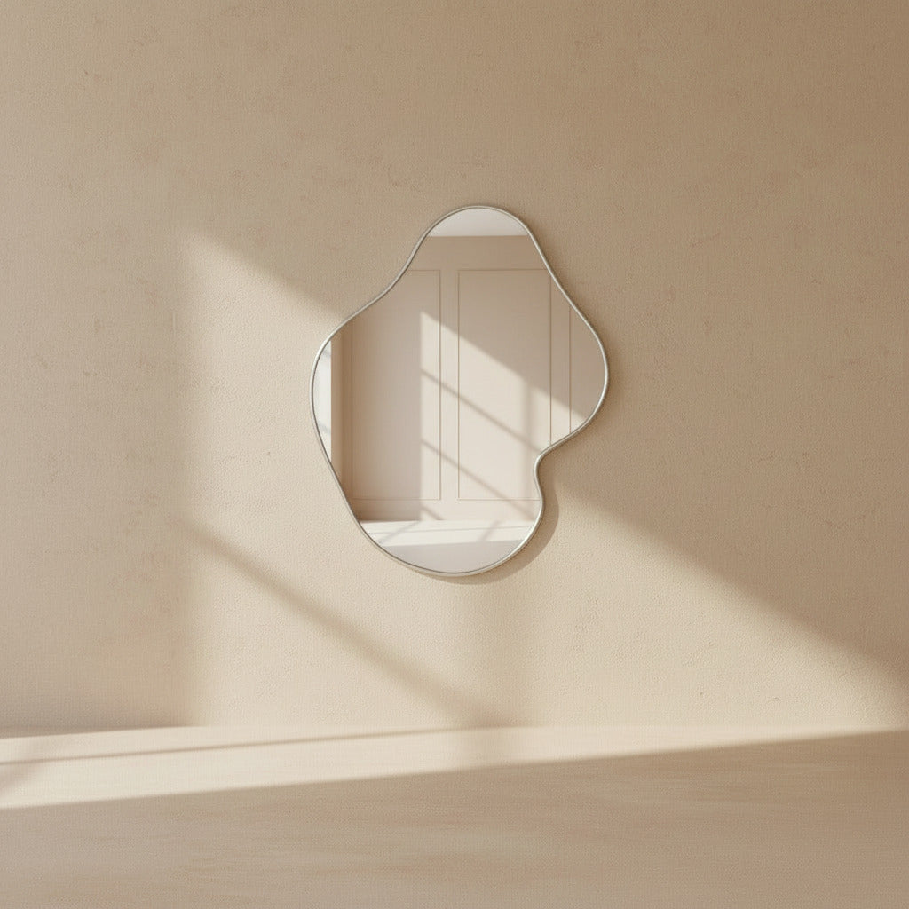 IRREGULAR SHAPED WALL MIRROR